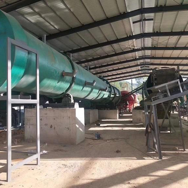 Заквашивание 75kw 5t/H производственной линии органического удобрения позема свиньи