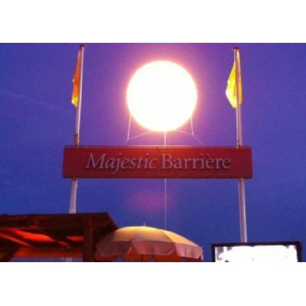 El globo inflado aire llevó las luces 3M Tripod Stand Pole montado