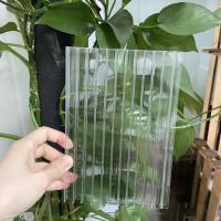 5 mm de doble pared transparente de policarbonato hoja hueca 100% virgen con revestimiento UV
