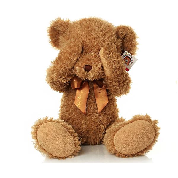 Manufacturer AOZ free Plush stuffed bare bear shy teddy bear