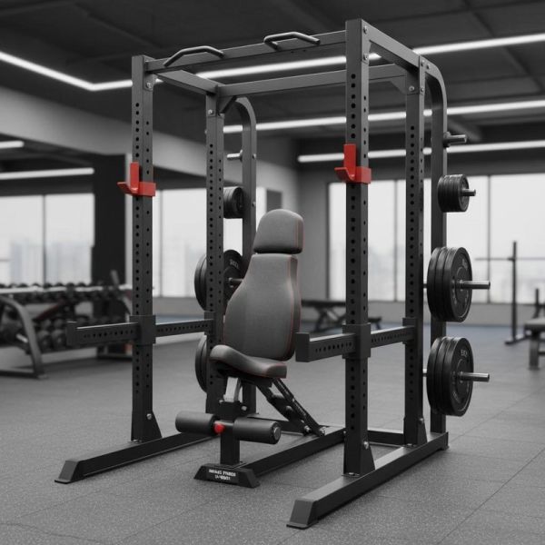 Impact Squat Rack (Power Rack) U+B8031 Contoured Seat Contoured Ergonomic Multi Position