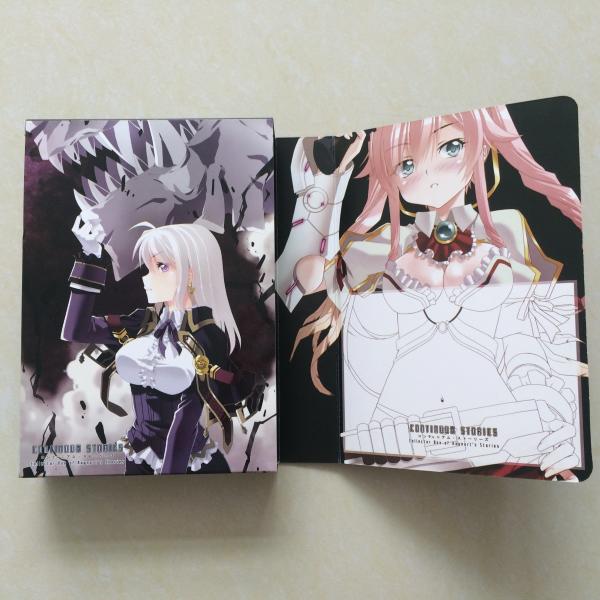 Good quality art card box printing, Matt film laminated comic box printing, printing 350 gsm art card box