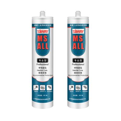 Non Toxic Single Component Ms Polymer Sealant , Clear Adhesive Sealant