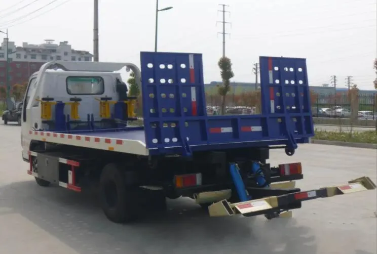 Remote Control RC Full Landing Flatbed Low Angle Wrecker Tow Truck 4T 5T for road rescue