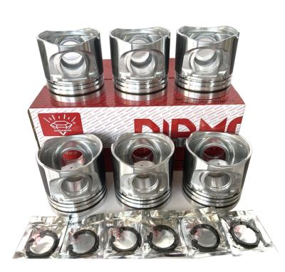Silver 3707998 Engine Parts Caterpillar Piston With Snap Ring For C7.1 C7 E323D