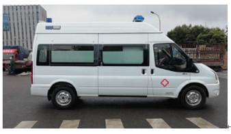 Negative Pressure Ambulance Equipped With ventilator And ECG Monitor