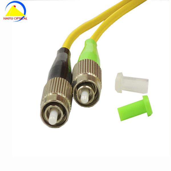 Cabo de remendo da fibra do conector 3.0mm do PVC SMA/MPO de FTTH LSZH
