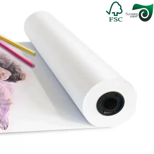 80 gramos de papel blanco para impresoras CAD disponible en 50m 100m 150m de longitud