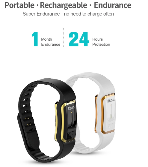 Anti Mosquito Watch Ultrasonic Fly Repeller Pest Repeller Watch for Outdoor