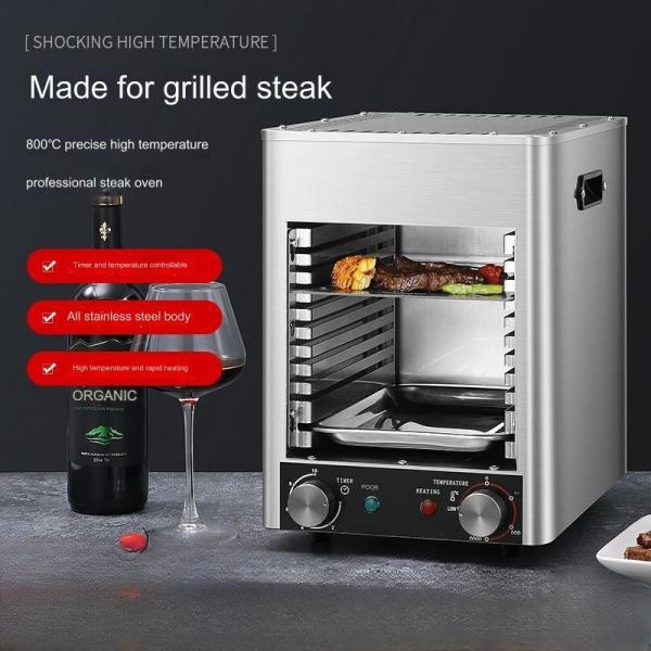 Get Perfectly Cooked Steaks with Home Kitchen 1700W Electric Oven Steak Grill Machine