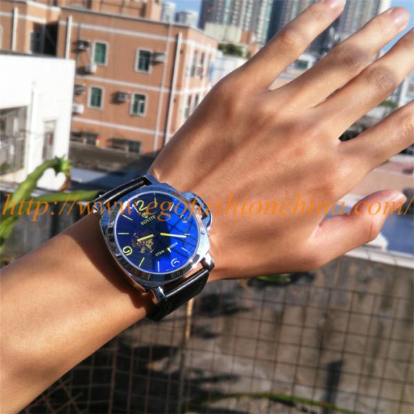 Top Brand WINNER Mechanical Movement Classic Watch Genuine Leather Strap Fashion Men Watch