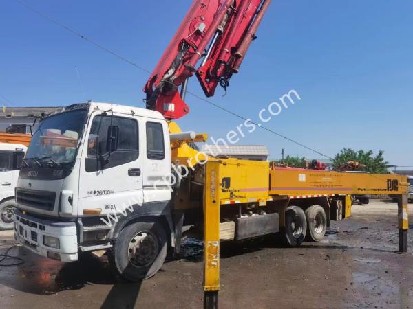2013 Putzmeister 38m bomba de concreto no chassi Mercedes Benz em estoque para venda