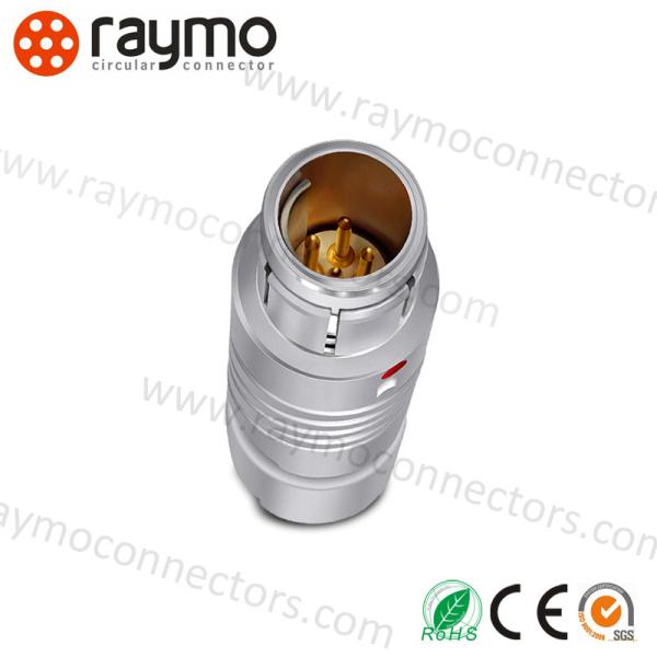 Small Circular Waterproof Connector, Watertight Electrical Connectors Smooth Surface