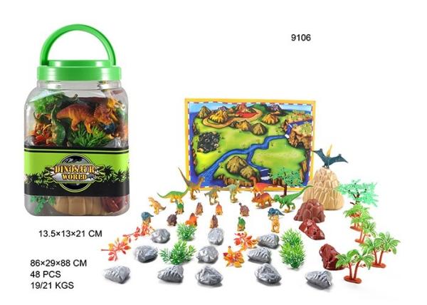Educational Age 3 Childre's Play Toys Jurassic World T Rex Dinosaur Animal Playsets