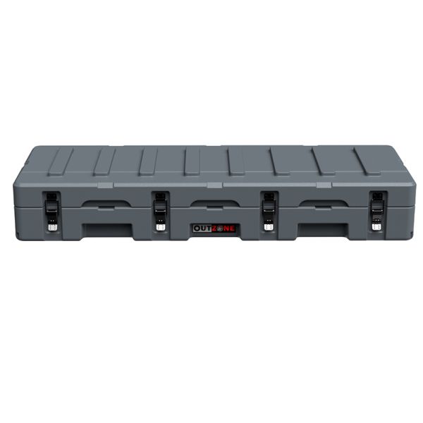 Durable 85L Plastic Universal Roof Top Carrier Storage Tool Box LLDPE Cargo Case Rotomolded Tool Box 4WD Storage Box Roof Rack