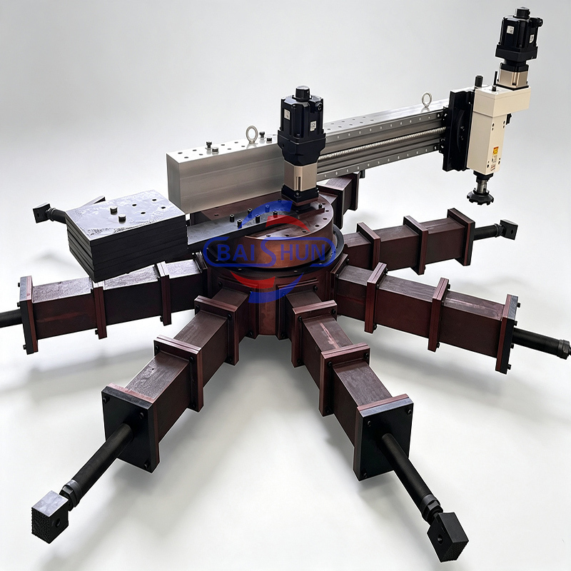 Precision Portable Flange Lathe 2000mm ID Mount On-Site Flange Facing Machine