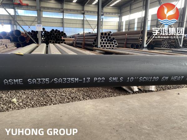 ASTM A335 P22 Alloy Steel Boiler Copper Pipe Seamless SA 179 Tube ODM