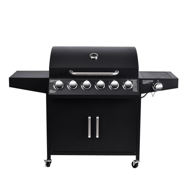 Cuisine extérieure Cuisine extérieure 6 1 brûleurs Grilles à gaz avec brûleur latéral CE/TUV/LFGB certifié