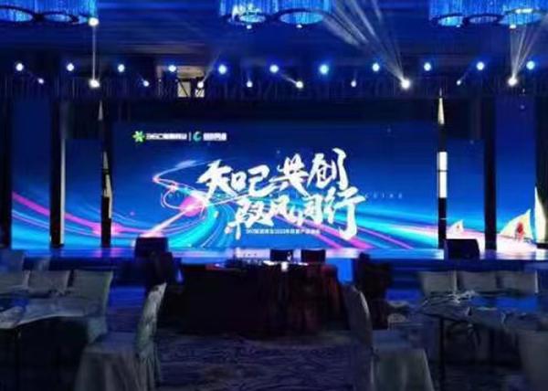 P4.81mm Indoor Rental LED Display 1000 cd/m2 High Brightness For exhibition room