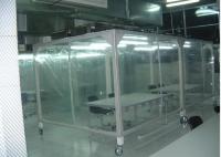 Recinto limpio de acero revestido farmacéutico, cámara vertical de Softwall del poder del flujo de aire laminar