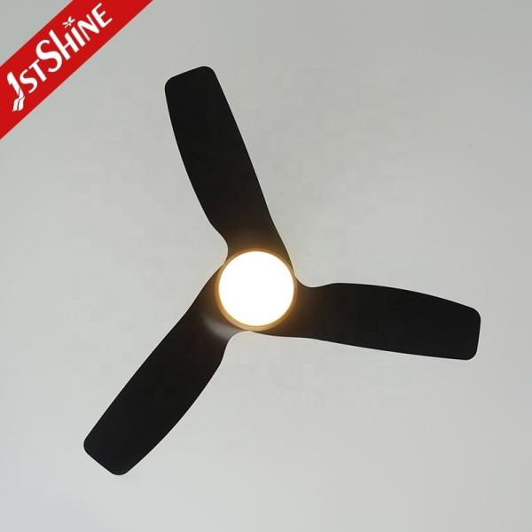 Ventilador de teto LED de comprimento de suspensão interior de 42 com alto fluxo de ar e iluminação ajustável