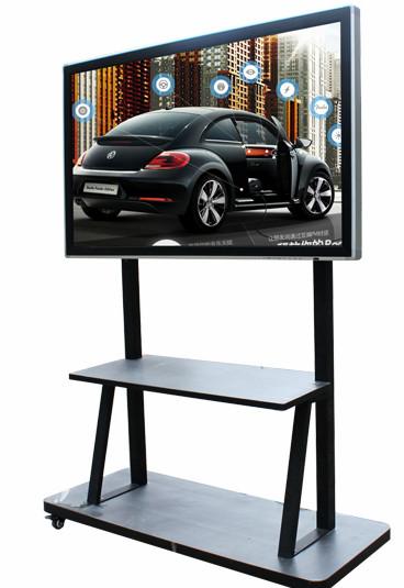 New 75 Inch Ultra thin touch screen monitor with anti glare glass for education