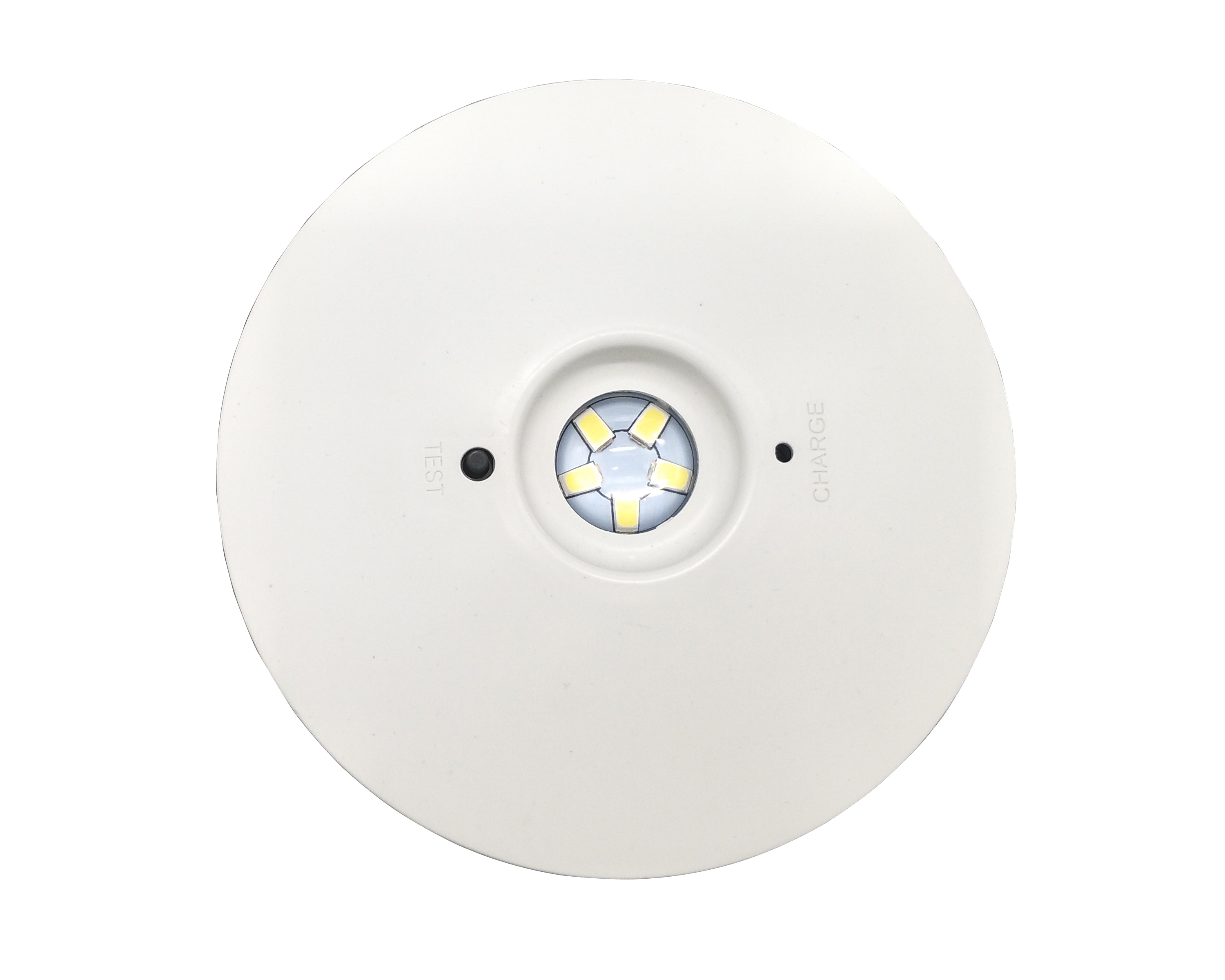 Round Rechargeable LED Emergency Light Battery Operated 3 Hours Operation L114N