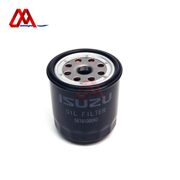 4JB1 Isuzu pièces de rechange filtre de nettoyage d'huile moteur 5876100090 personnalisé