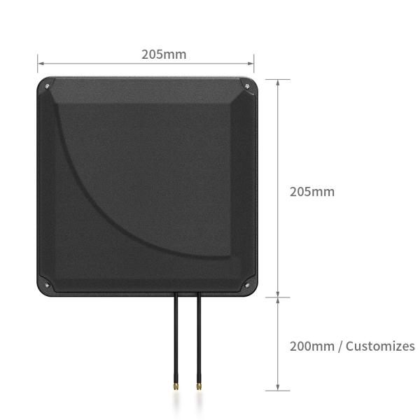 2.4g 5g LTE Antenna 4G Wi-Fi externo MIMO Painel Antenna 1.1kg Potência máxima de entrada 100W
