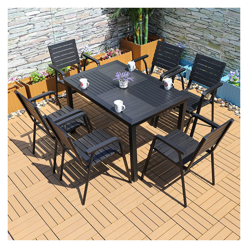 Foshan Party Lounge Furniture Waterproof Balcony Chair Sets for Outdoor Patio Dining
