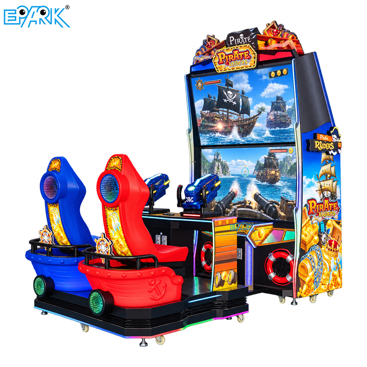 Two Player Arcade Game Machine for Entertainment Centers
