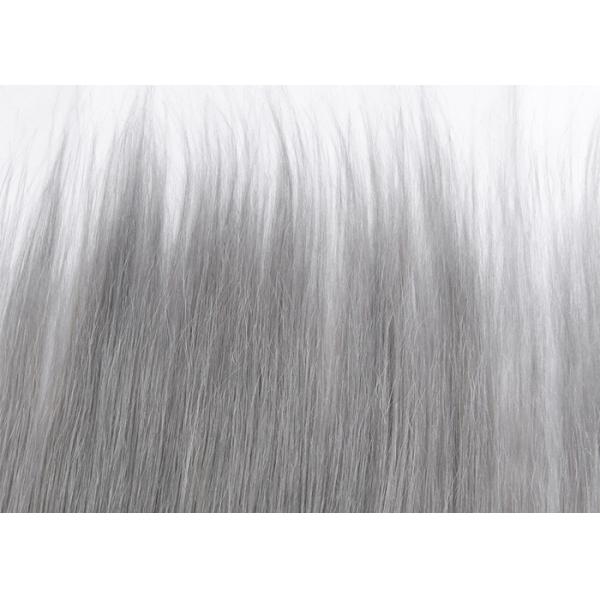 Silver Grey Swiss Lace Human Hair Lace Closure With 130% Density