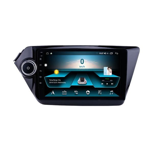 Android 10 Touch Screen Quad Core Car WIFI GPS Rádio Estéreo Vídeo Áudio Para Kia K2 RIO 2011- 2015 Car DVD Player
