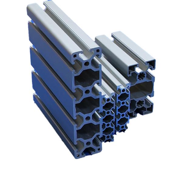 Custom 6061 6063 6082 T5 Industrial Aluminium Extrusion Profiles Extruded Profile