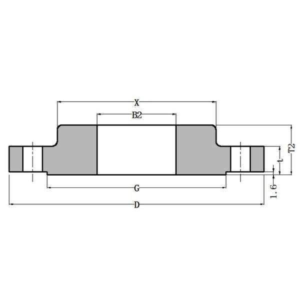 ASME B16.5 Class 300 Stainless Steel Slip On Flanges A182 304/316L for Industrial Piping System Pressure Range Up to 1500
