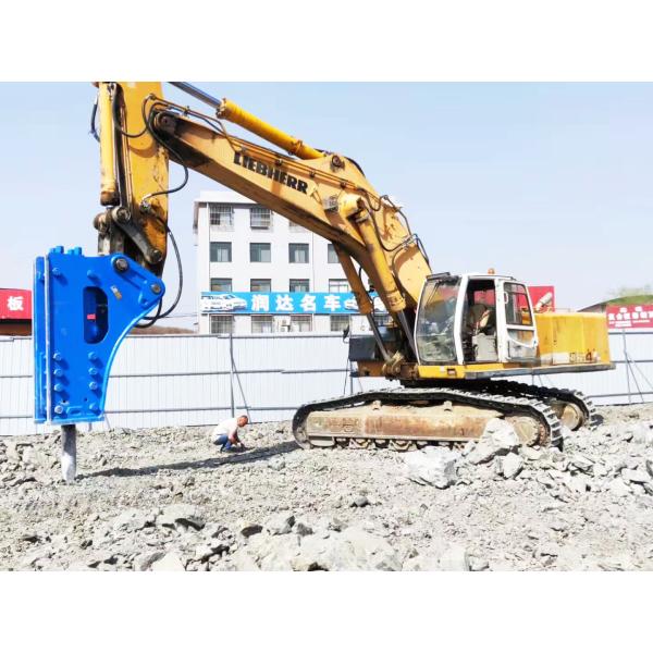 Mini Digger Hydraulic Rock Breaker Hammer Backhoe 40CRMO 25-70t High Strength Steel