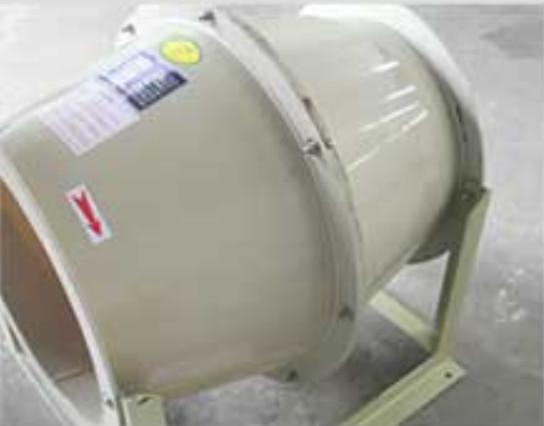 Fiberglass Reinforced Plastic Inclined Flow FRP Fan Frequency Conversion FRP Duct Fan