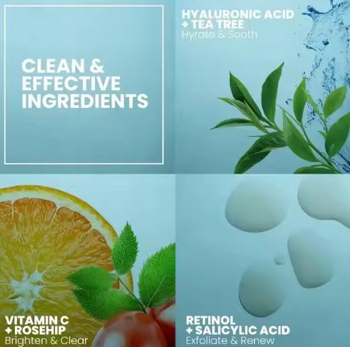 VC Anti-Aging Face Serum Vitamin C Facial Serum Skin Whitening Brightening Freckle Repair and Anti-Wrinkle Care