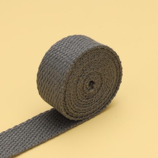 20mm-50mm Уплотненный полиэстерный хлопчатобумажный платок школьный рюкзак сумка ручная сумочка холст ремень твердый цвет простой тканевой ремень
