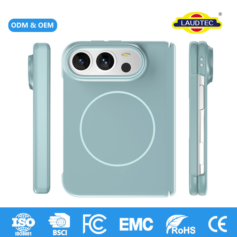 Magnetic Ring Phone Case Manufacturer Two Shot Injection Molding Matte Finish Phone Case Supplier for iPhone 18 Fold