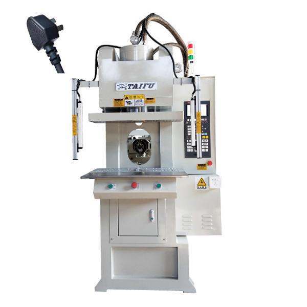 55 Ton C Type Vertical Injection Molding Machine For Making Plug