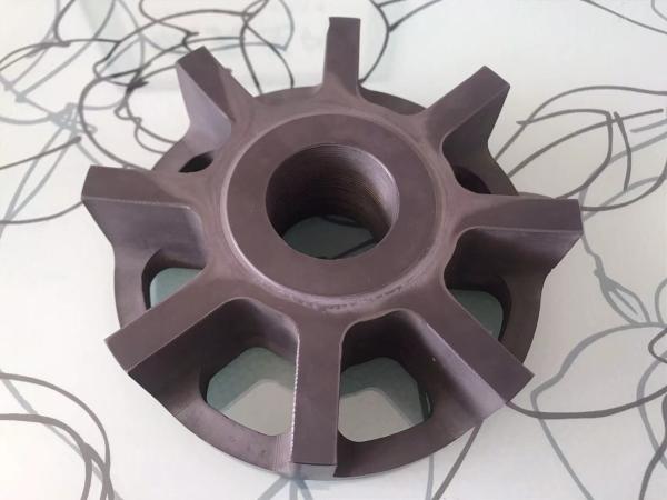 Rotor dégazant à haute température pièces usinées Oem Carbure de silicium Ssic céramique