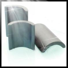 GYM Motor Ferrite Arc Magnet ISO TS16949 Isotropic Ferrite Magnets