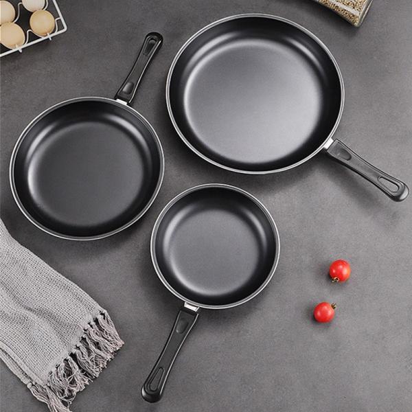 Wholesale TOP Seller 9-Inch Cooking Pot Non Stick Fry Pan Cookware Cast Iron Frying Pans With Anti-Heat Handle