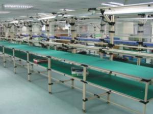 Flexible Composited Pipe Workbench , Industrial Lab Metal Work Bench