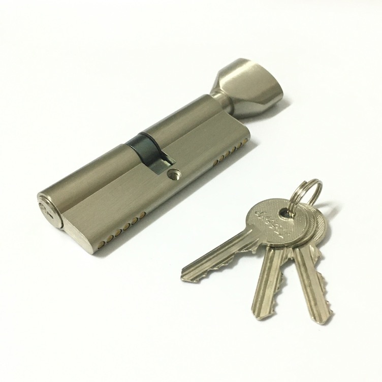 90mm Zinc Cylinder Lock Single Open Secure Cylinder Locks SN CP SB AB MAB AC Finish