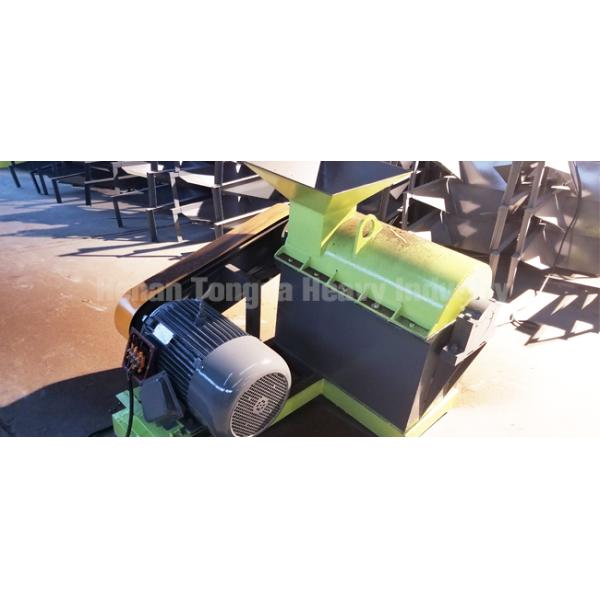 NPK Manure Crusher Compound Fertilizer Equipment 2 Ton Per Hour