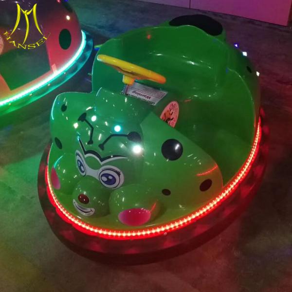 Hansel children ride on mini plastic indoor batery car for sales ground bumper car