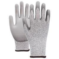 4X42C 13 Gauge Precision Handling Gloves PU Palm Work Gloves With Superior Grip For Assembly Machining