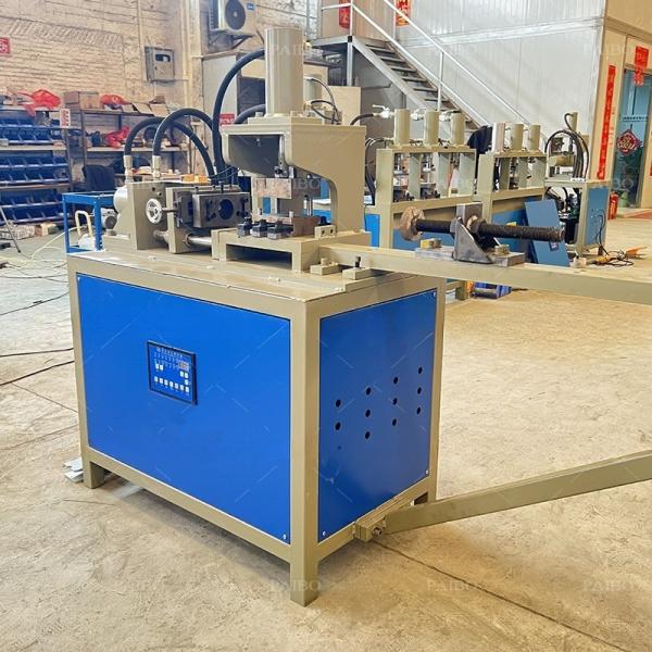 4 kw Potência do motor Quadrado Ferro Ferro Redondo Máquinas de corte de cabelo de aço angular Máquinas de perfuração de aço